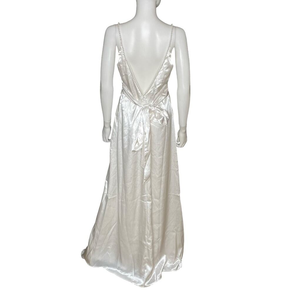 Lulus White Evening Gown Or Wedding Dress - Picture 6 of 12